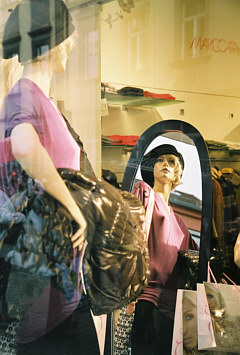 Potrait einer Schaufensterpuppe