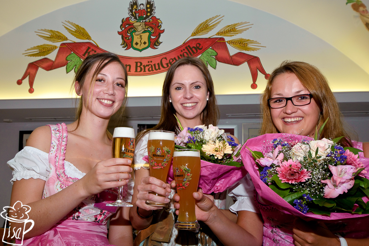 Jury-Vorentscheid zur Wahl der 16. Bierkönigin der Brauerei Kitzmann