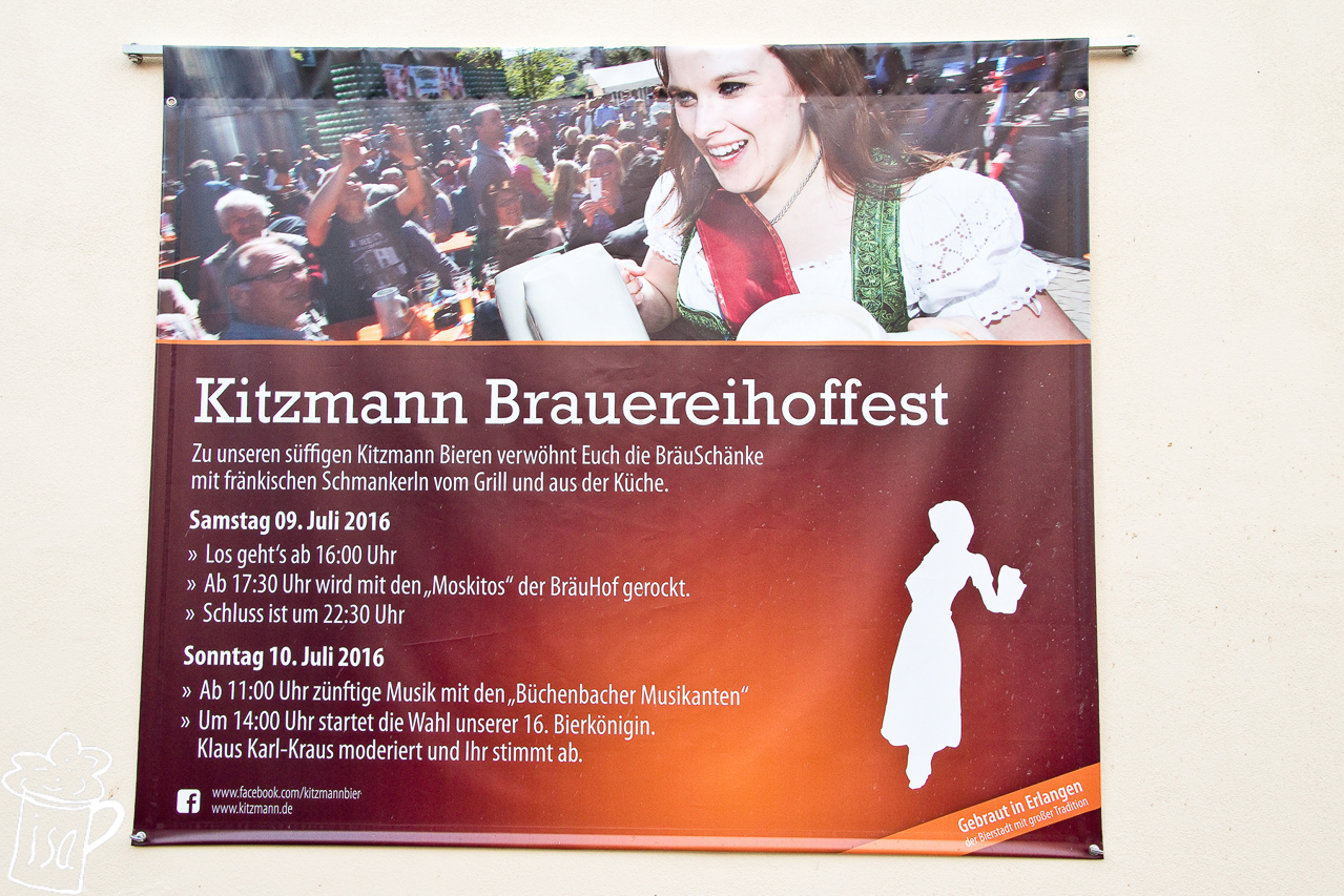 Hoffest der Brauerei Kitzmann mit Wahl der 16. Bierkönigin