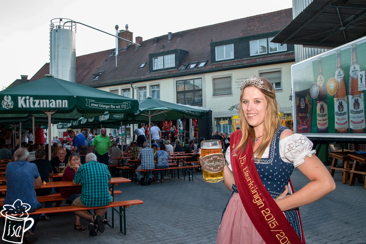 Hoffest der Brauerei Kitzmann mit Wahl der 16. Bierkönigin