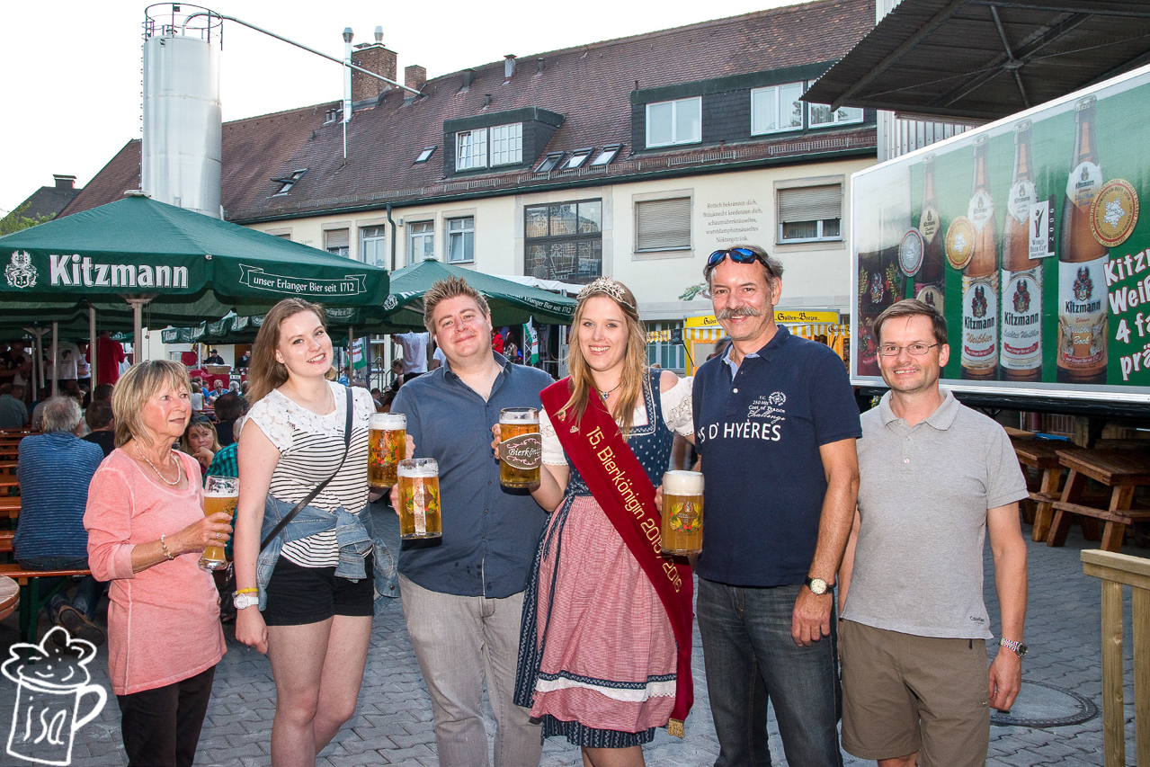 Hoffest der Brauerei Kitzmann mit Wahl der 16. Bierkönigin