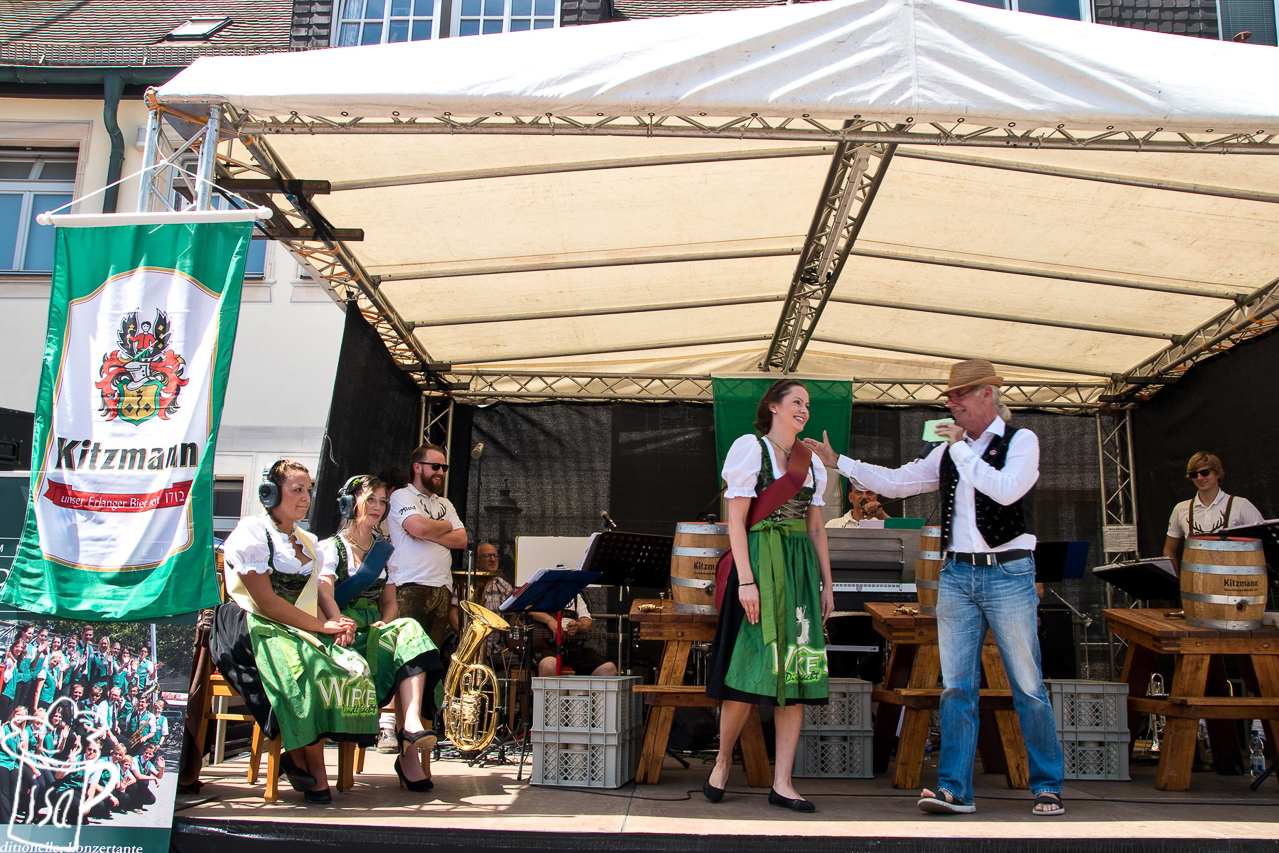 Hoffest der Brauerei Kitzmann mit Wahl der 16. Bierkönigin