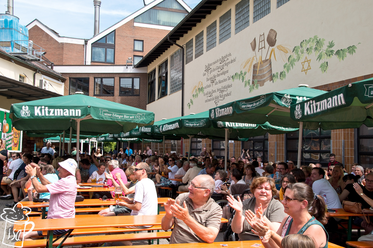 Hoffest der Brauerei Kitzmann mit Wahl der 16. Bierkönigin