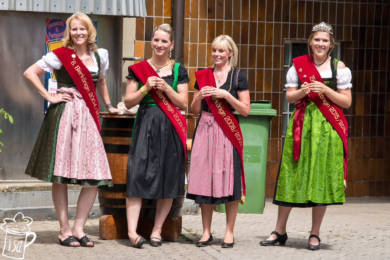 Hoffest der Brauerei Kitzmann mit Wahl der 16. Bierkönigin