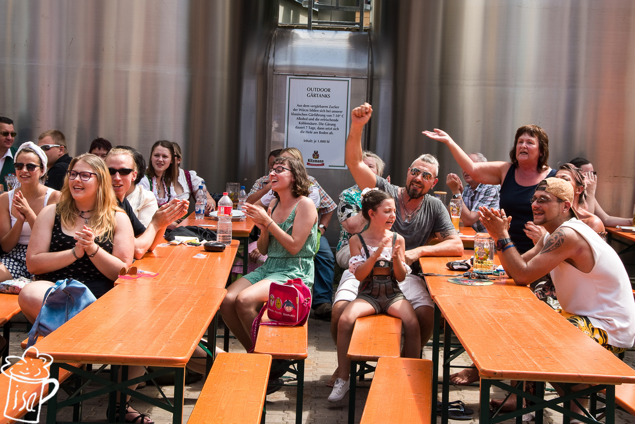 Hoffest der Brauerei Kitzmann mit Wahl der 16. Bierkönigin