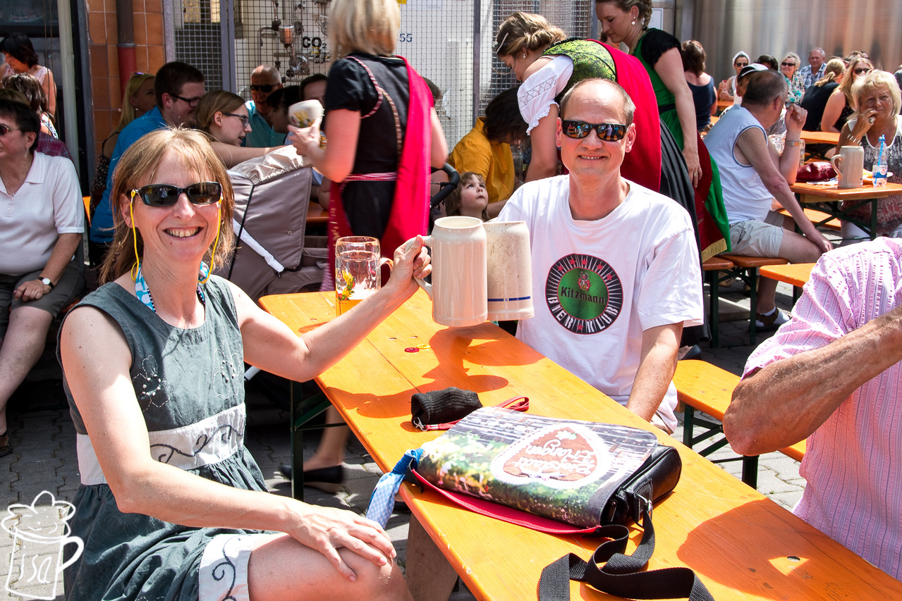 Hoffest der Brauerei Kitzmann mit Wahl der 16. Bierkönigin