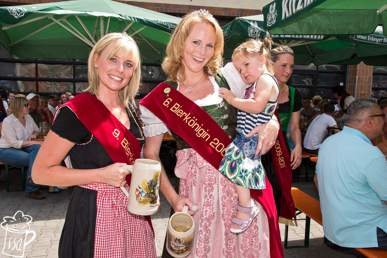 Hoffest der Brauerei Kitzmann mit Wahl der 16. Bierkönigin