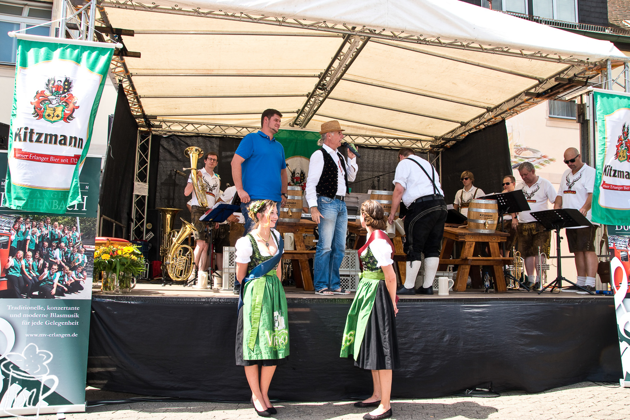 Hoffest der Brauerei Kitzmann mit Wahl der 16. Bierkönigin