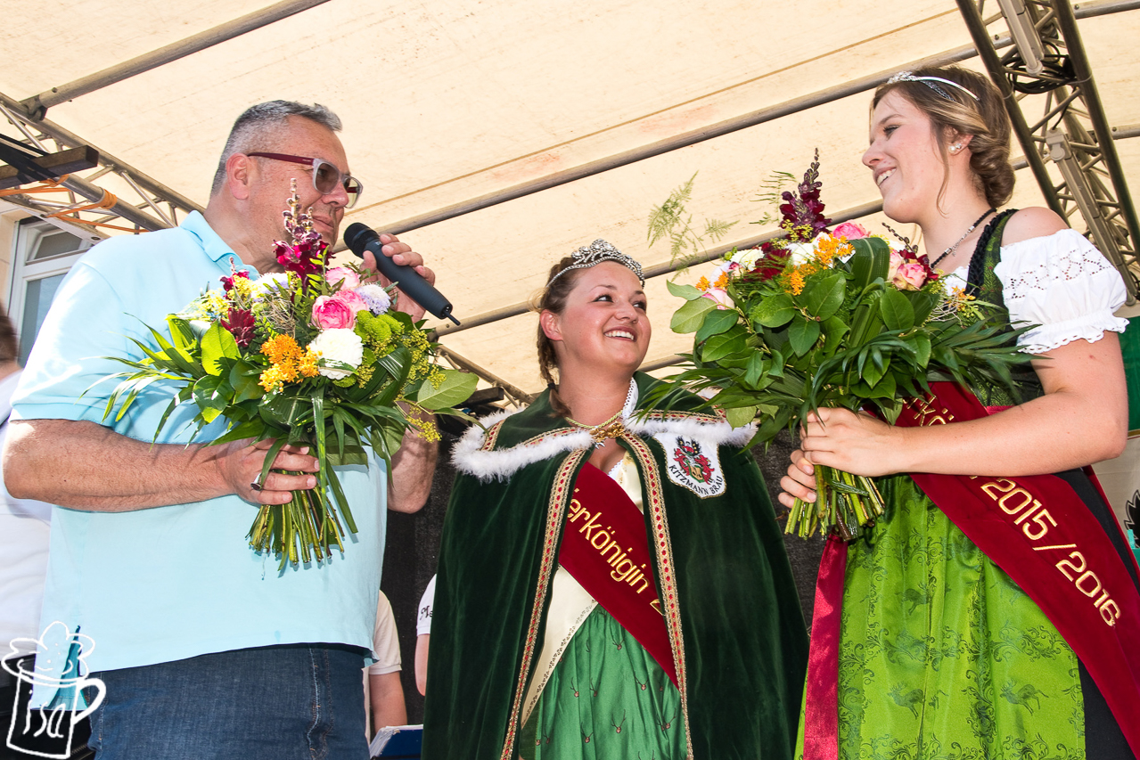 Hoffest der Brauerei Kitzmann mit Wahl der 16. Bierkönigin