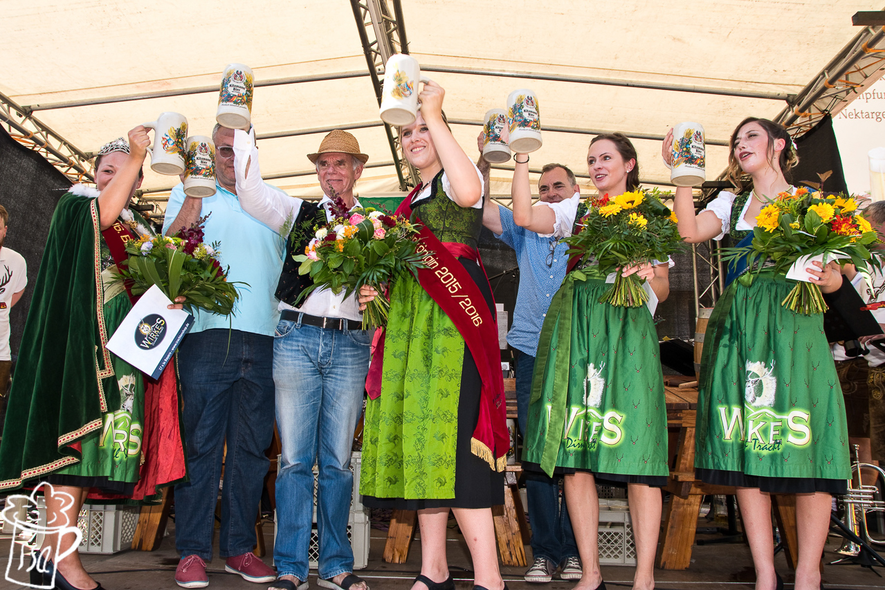 Hoffest der Brauerei Kitzmann mit Wahl der 16. Bierkönigin