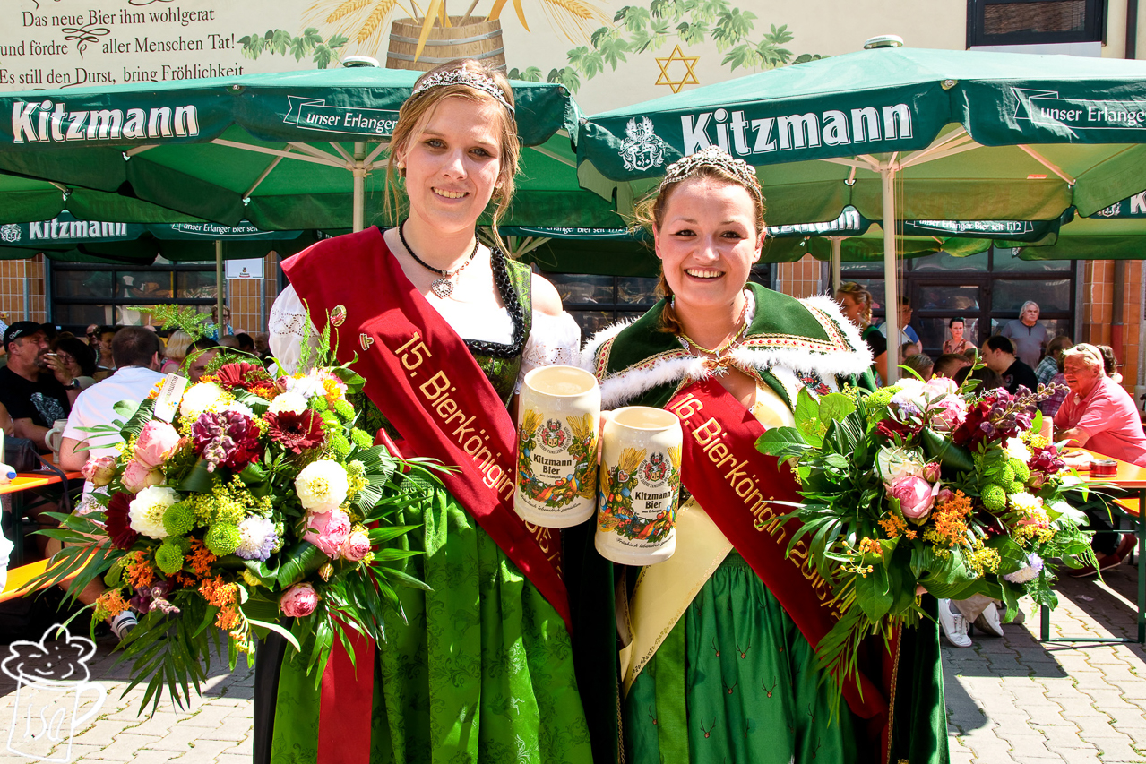 Hoffest der Brauerei Kitzmann mit Wahl der 16. Bierkönigin