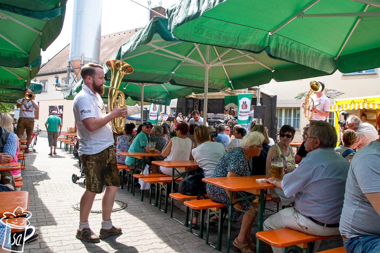 Hoffest der Brauerei Kitzmann mit Wahl der 16. Bierkönigin