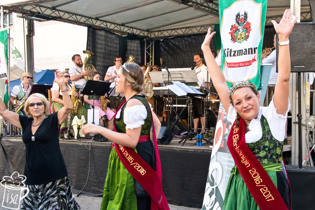 Hoffest der Brauerei Kitzmann mit Wahl der 16. Bierkönigin