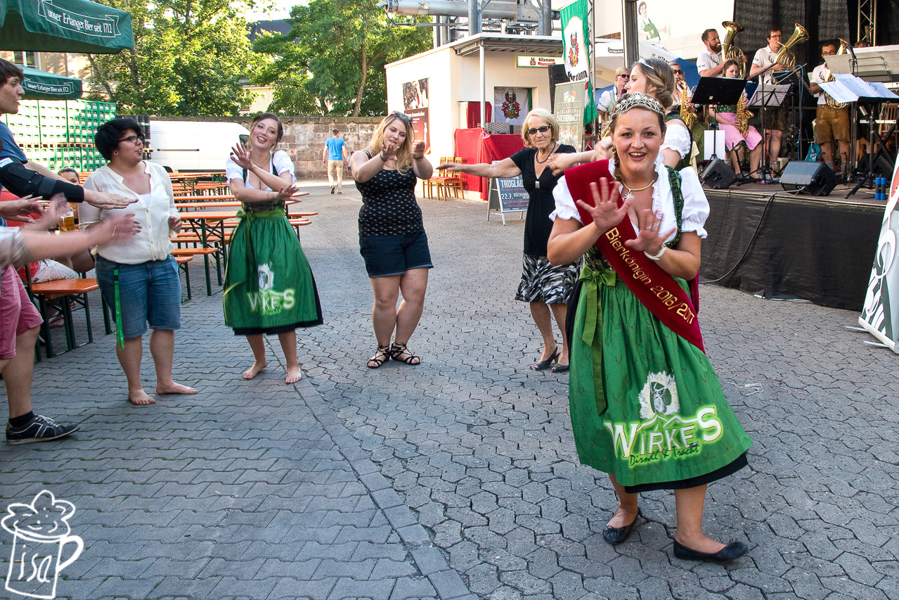 Hoffest der Brauerei Kitzmann mit Wahl der 16. Bierkönigin