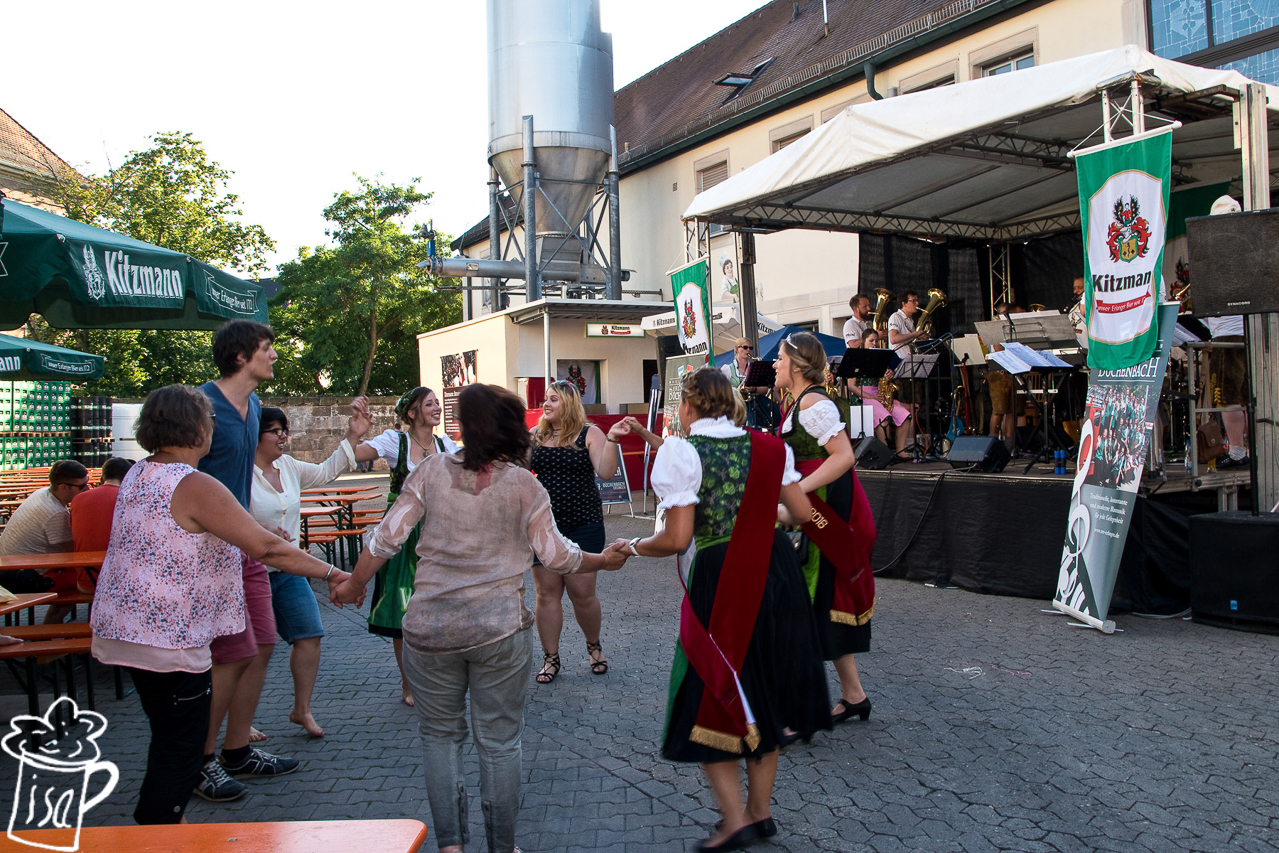 Hoffest der Brauerei Kitzmann mit Wahl der 16. Bierkönigin