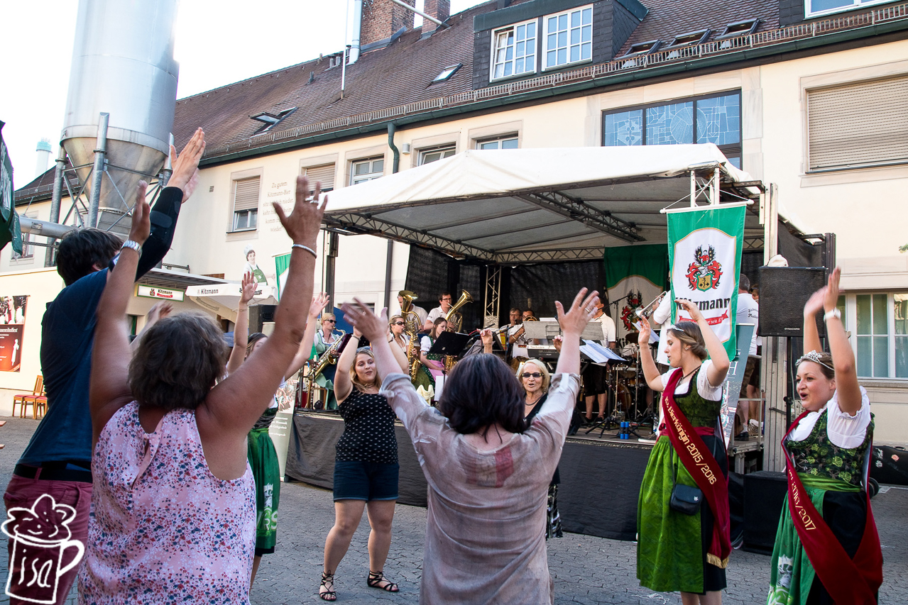 Hoffest der Brauerei Kitzmann mit Wahl der 16. Bierkönigin